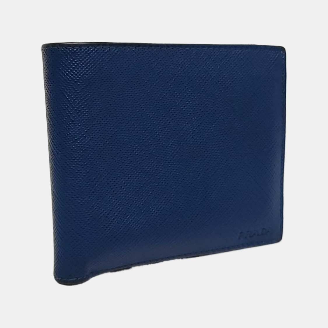 Saffiano Calfskin Wallet Blue