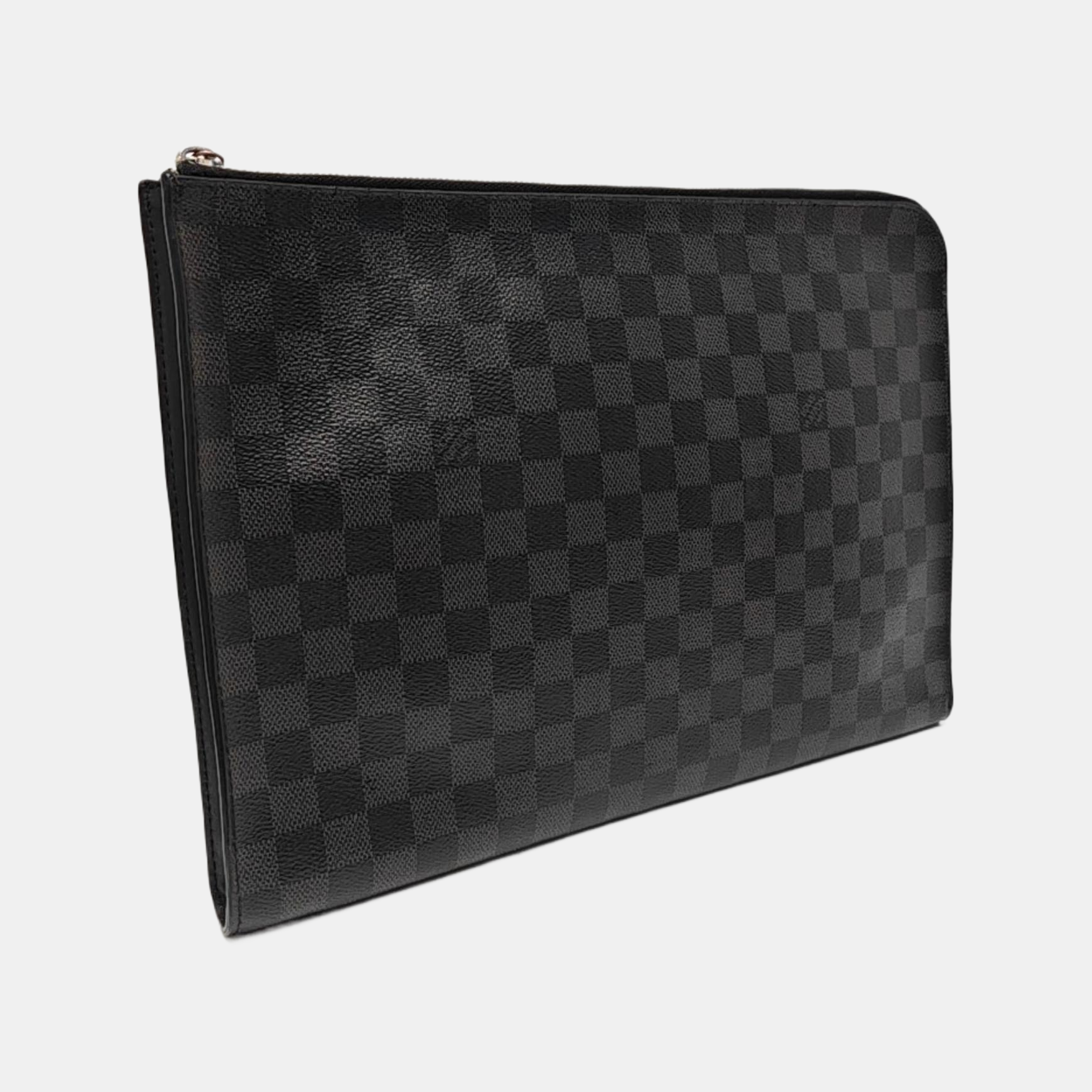 JOUR GM Damier Graphite Coated Canvas Gray