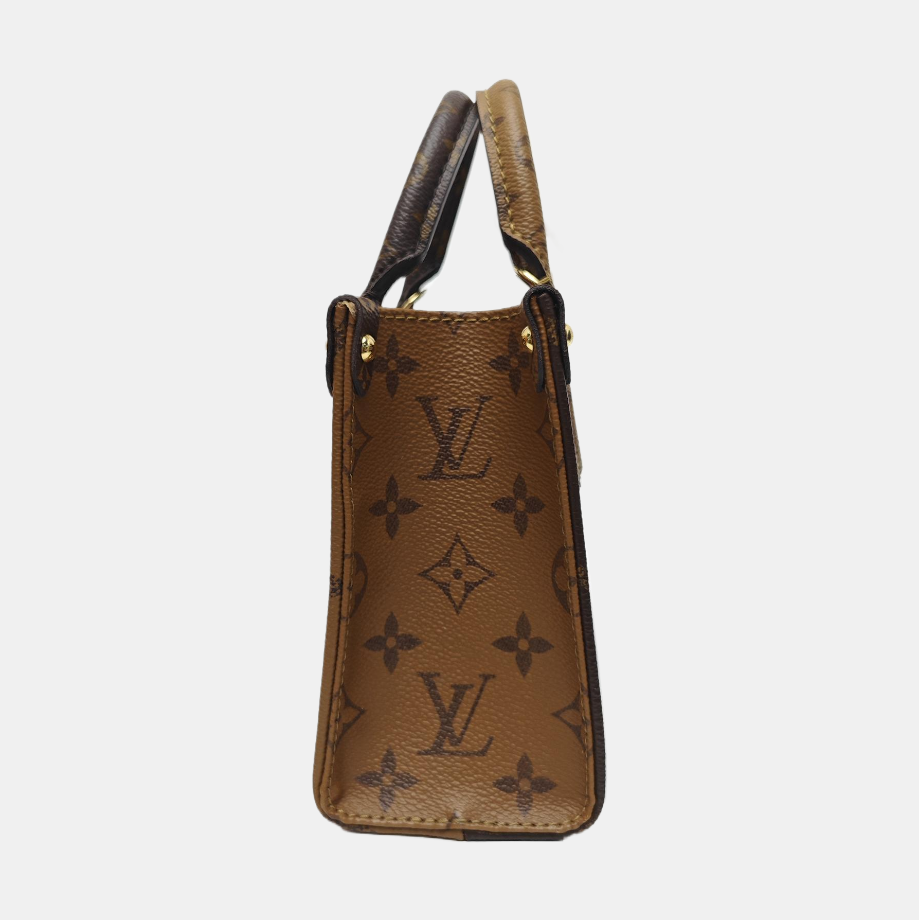 ONTHEGO BB Monogram Coated Canvas Brown