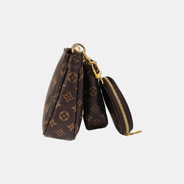 MULTI Monogram Coated Canvas Brown