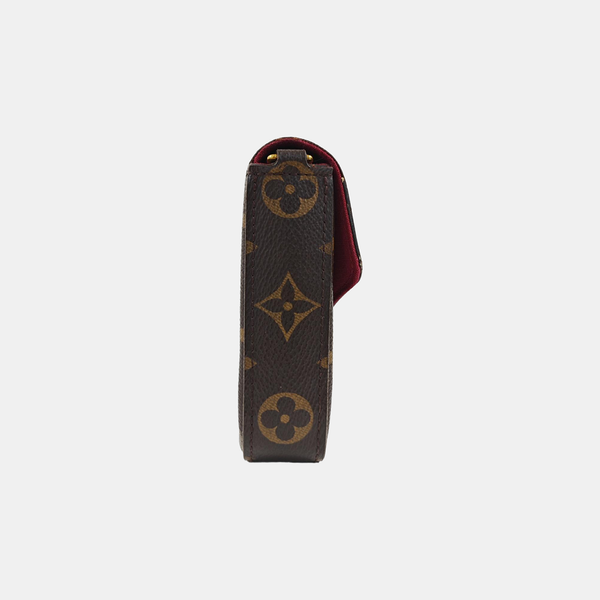 FÉLICIE Monogram Coated Canvas Brown