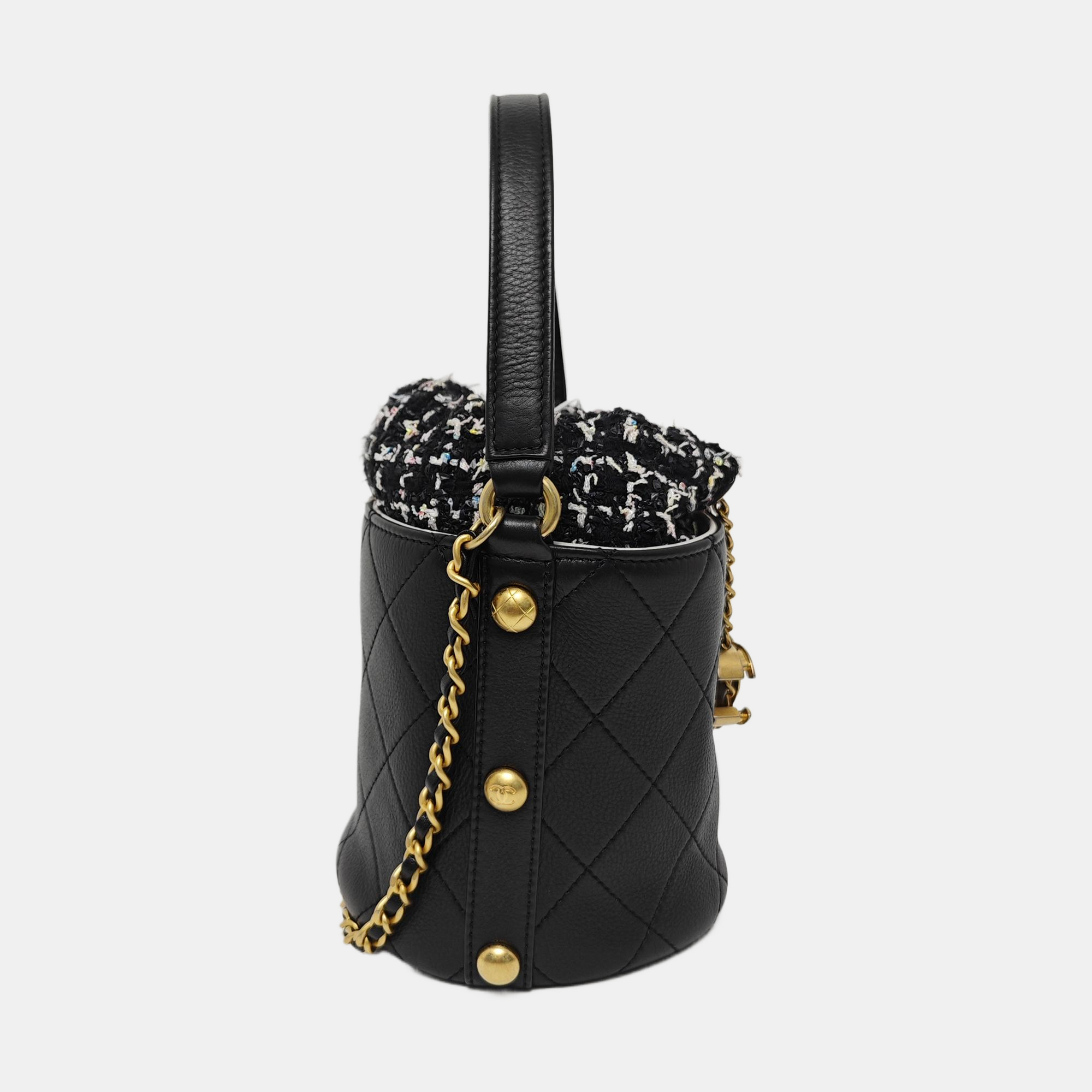 Quilted Calfskin Black