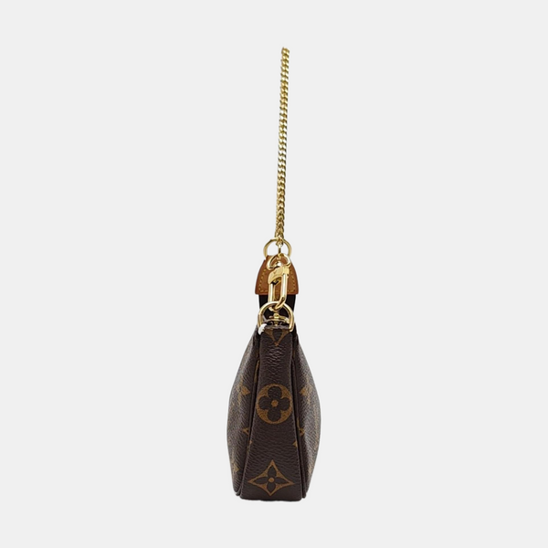 ACCESSOIRES Mini Monogram Coated Canvas Brown