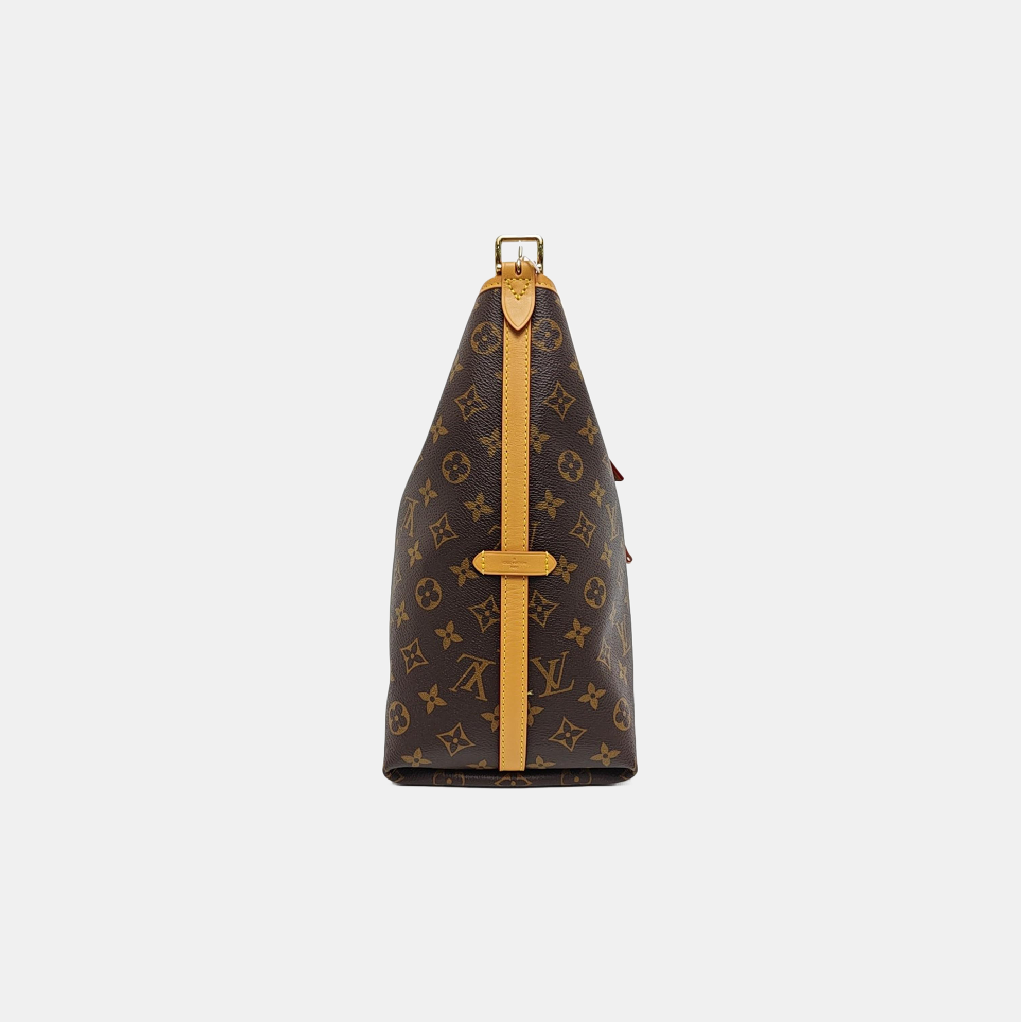 CARRYALL MM Monogram Coated Canvas Brown