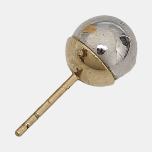 Dior Tribales Metal Gold Stud Earrings