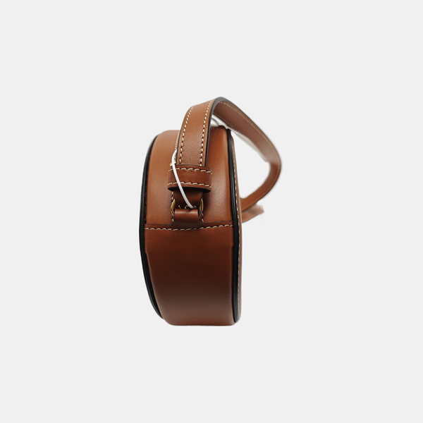 TRIOMPHE Small Calfskin Brown