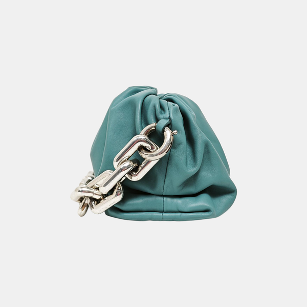 The Pouch Mini Calfskin Blue