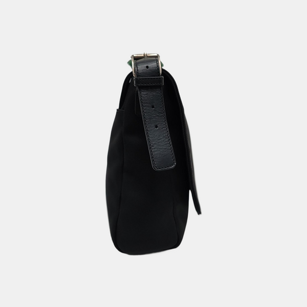 Canvas Shoulder Bag Black