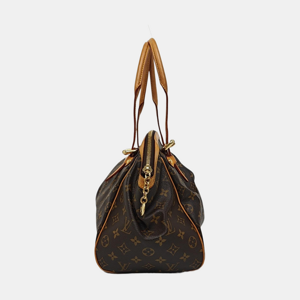 TIVOLI GM Monogram Coated Canvas Brown