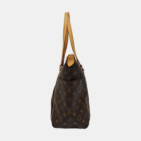 TOTALLY MM Monogram Coated Canvas Brown