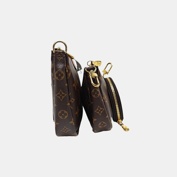 MULTI Monogram Coated Canvas Brown