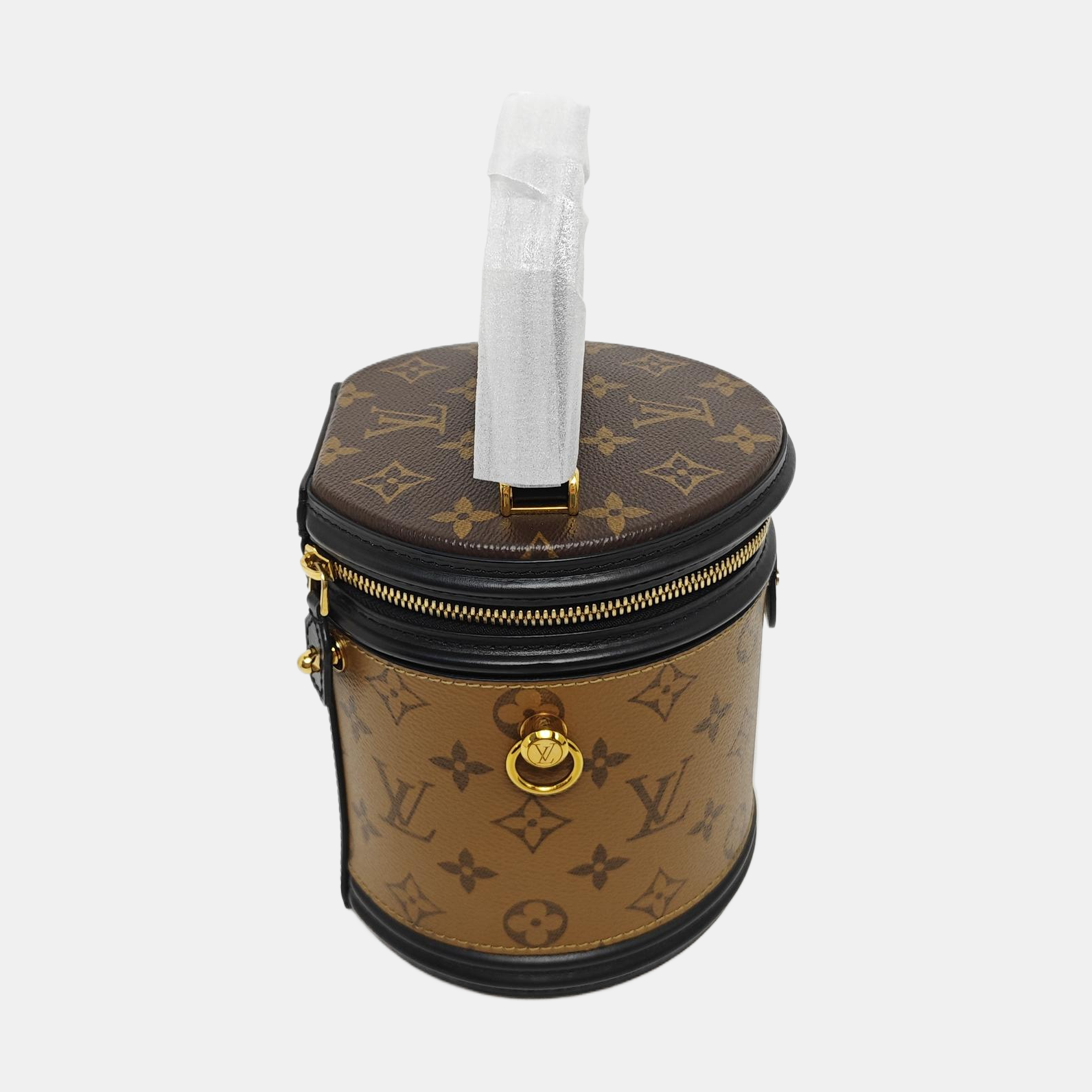 CANNES PM Monogram Coated Canvas Brown