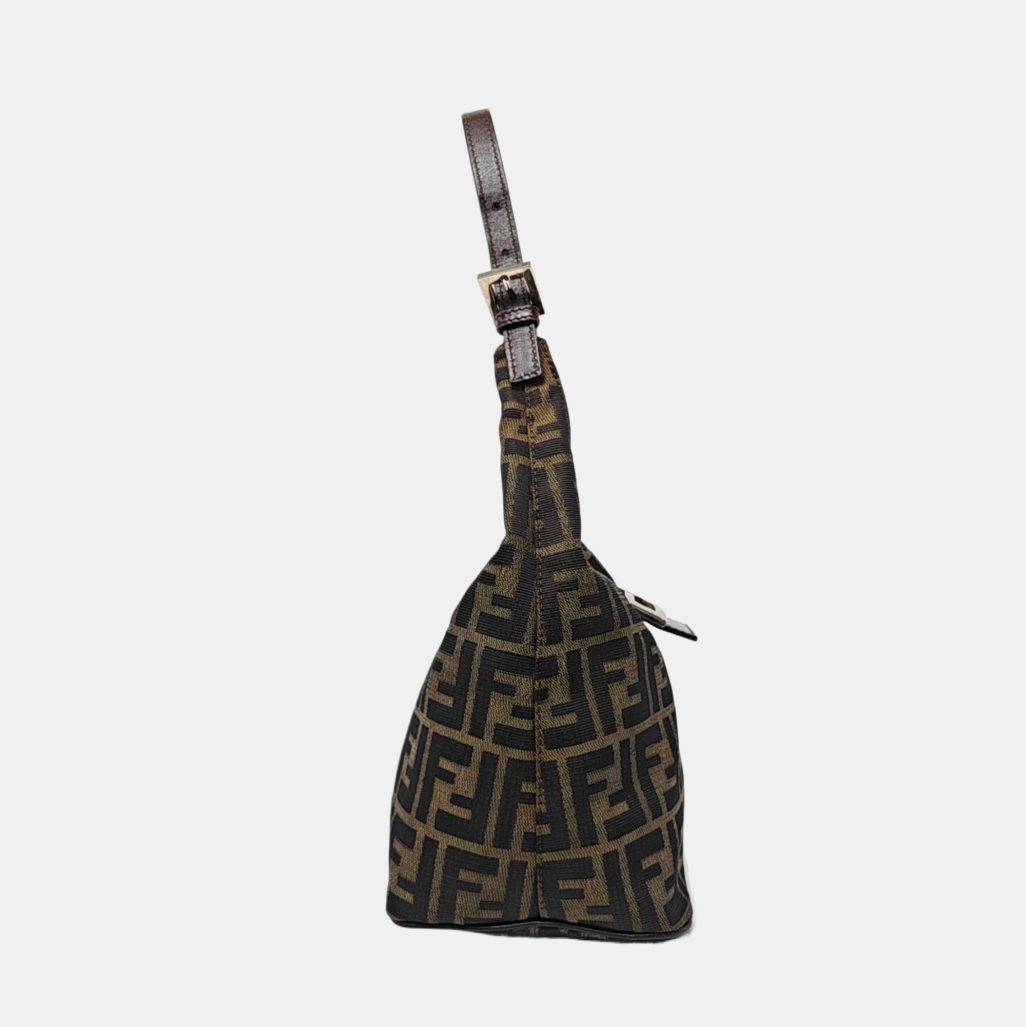 Canvas Shoulder Bag Brown
