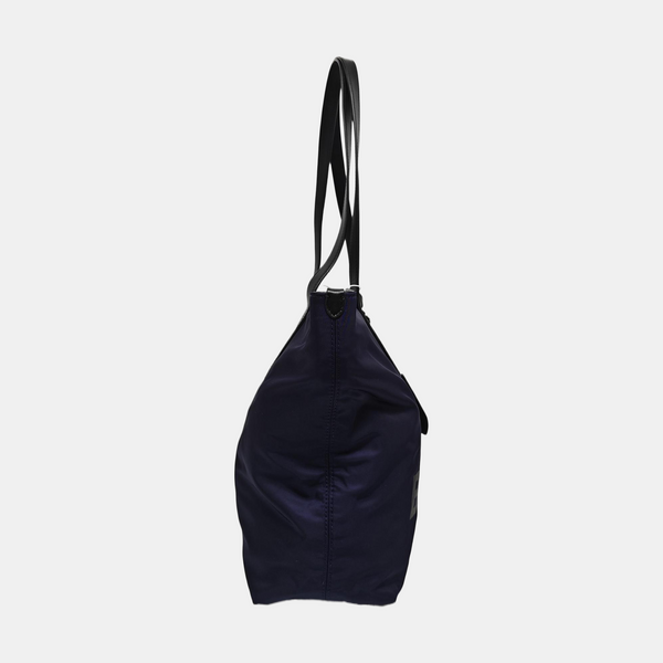 Nylon Tote Bag Blue