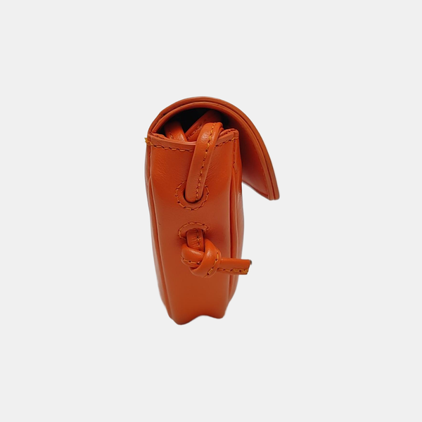TRIANGLE Calfskin Orange