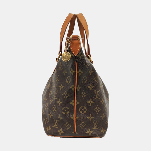 PALERMO PM Monogram Coated Canvas Brown
