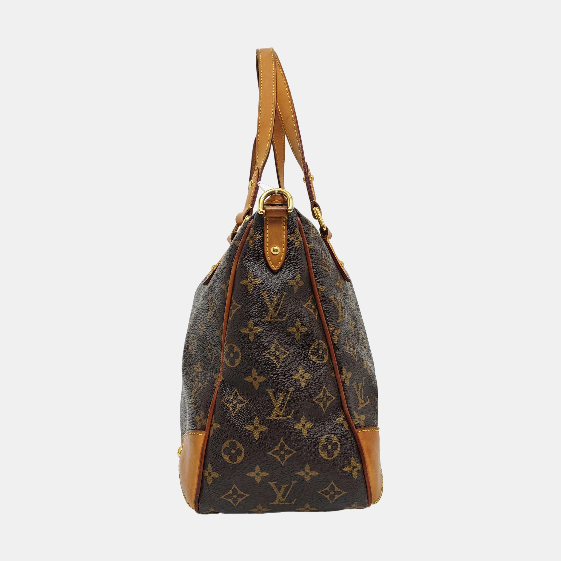RETIRO GM Monogram Coated Canvas Brown