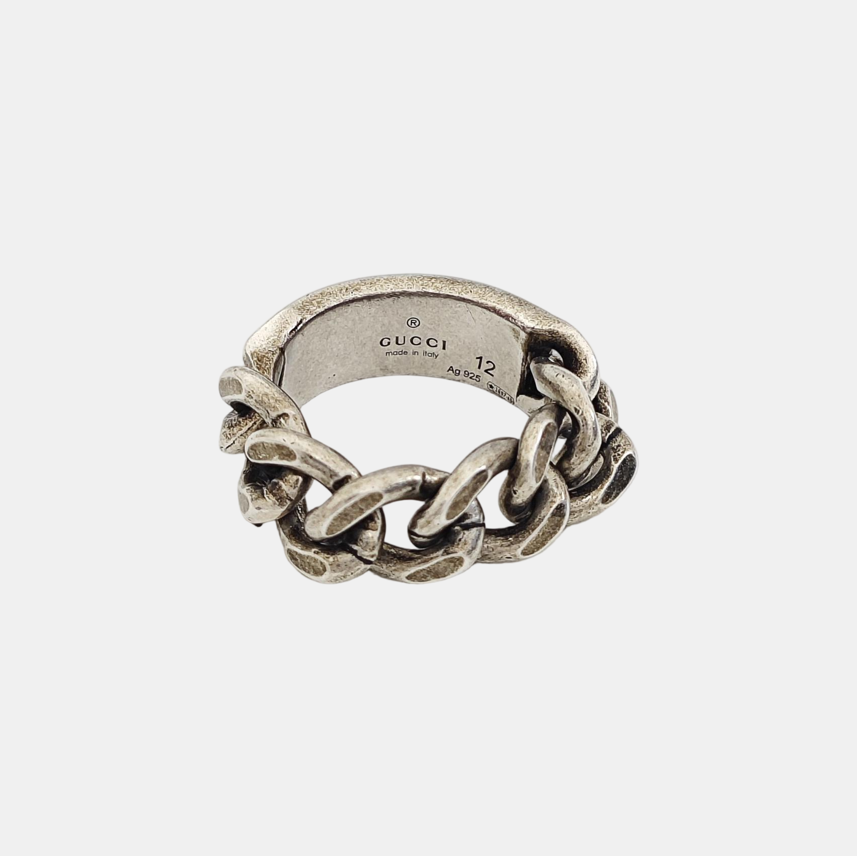 925 Sterling Silver Ring EU 52