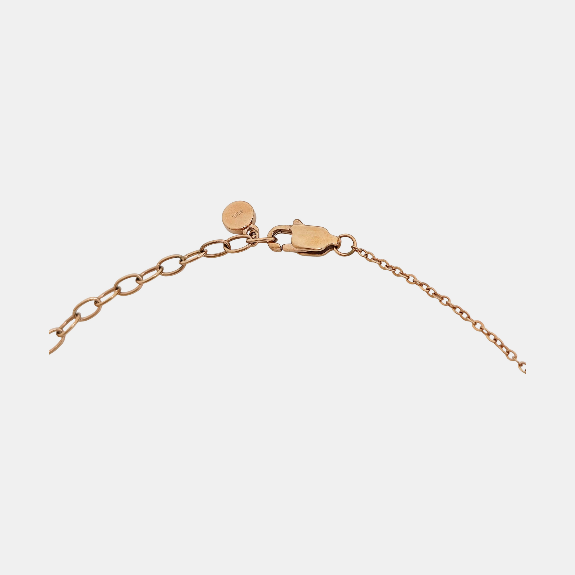 Steel Rose Gold Necklace