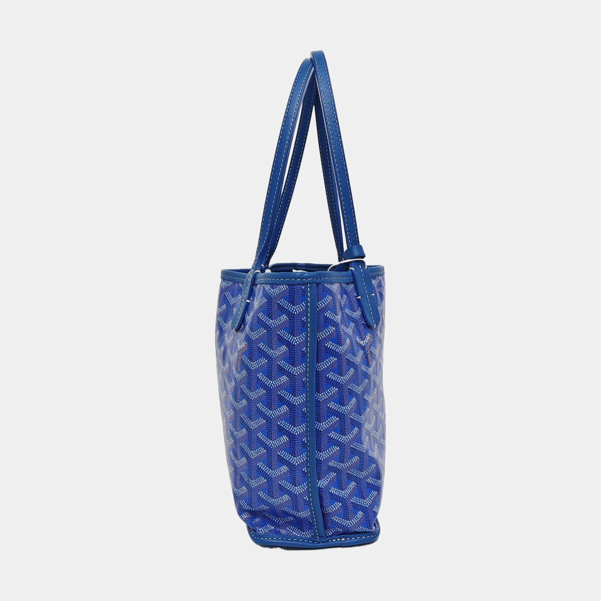 Anjou Mini Coated Canvas Blue