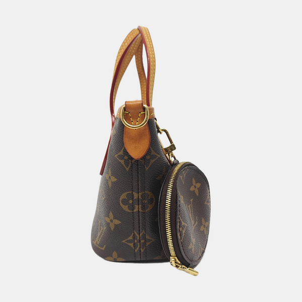NEVERFULL BB Monogram Coated Canvas Brown