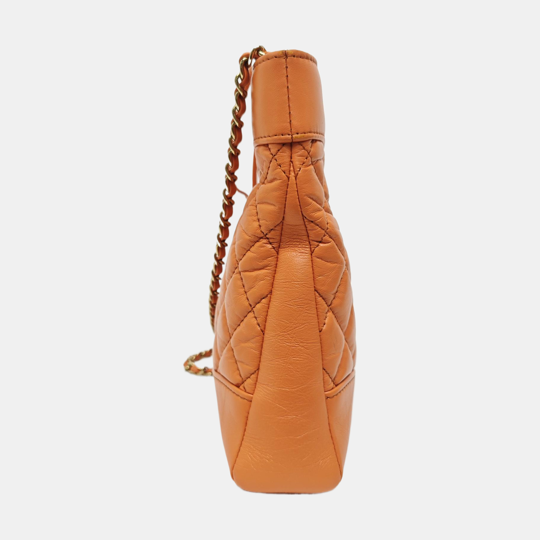 CHANEL 31 Mini Quilted Calfskin Orange