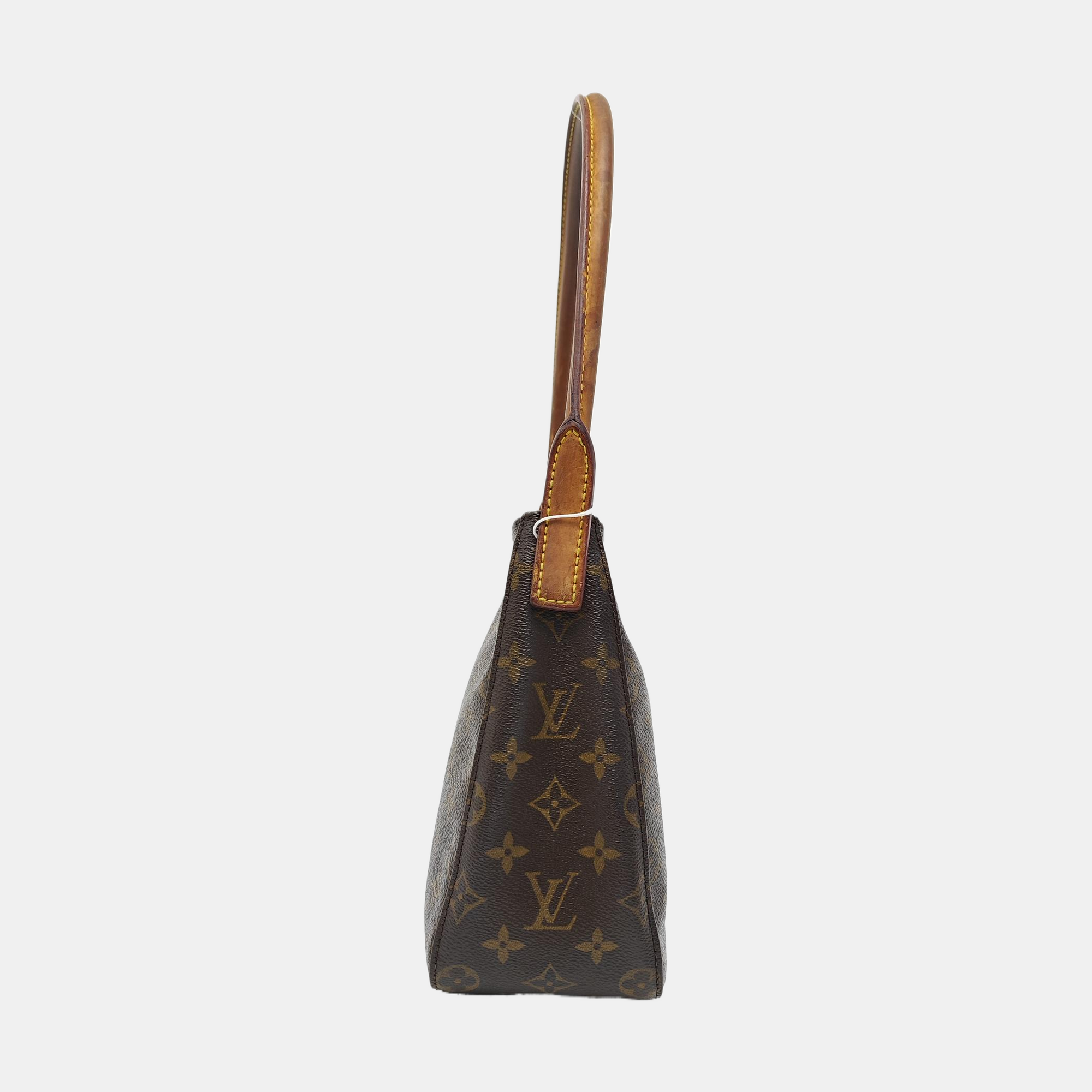 LOOPING MM Monogram Coated Canvas Brown