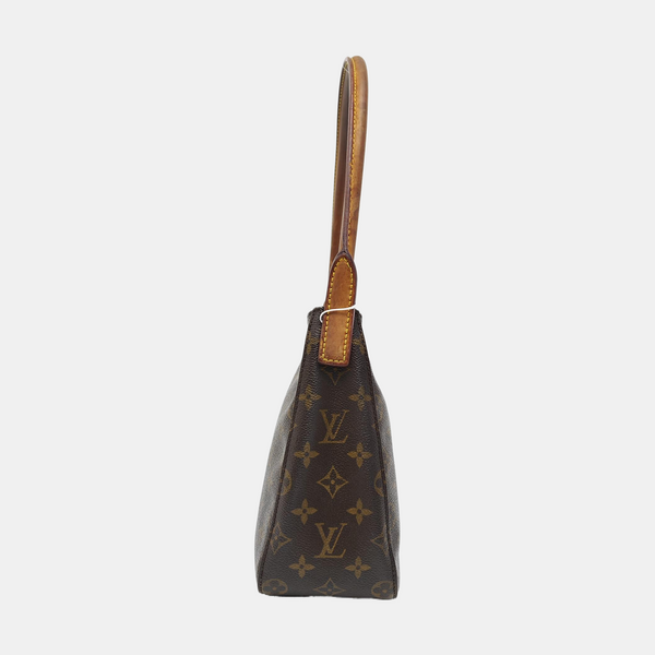 LOOPING MM Monogram Coated Canvas Brown