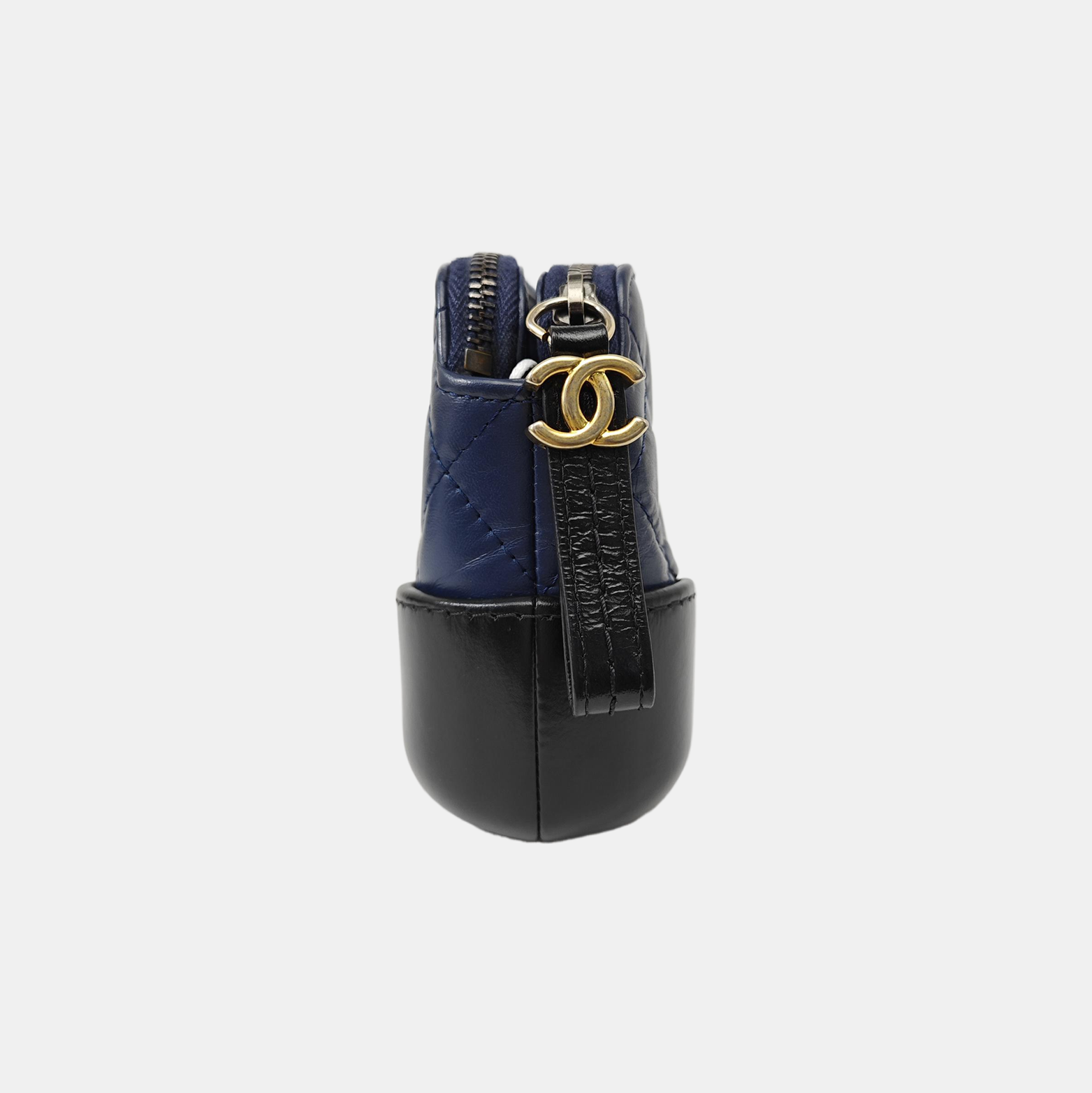 GABRIELLE Mini Quilted Calfskin Blue