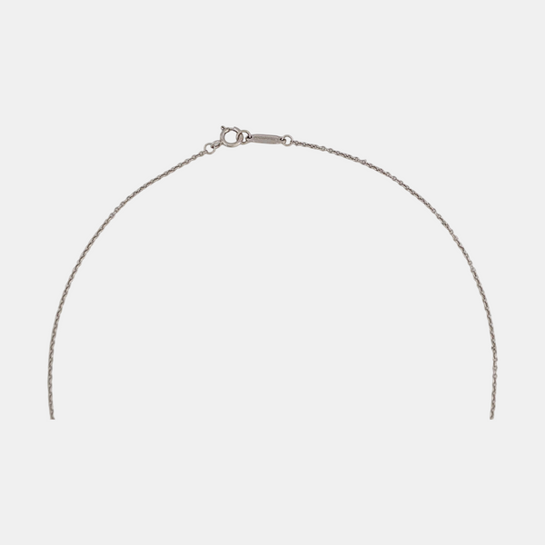 18k White Gold Silver Necklace