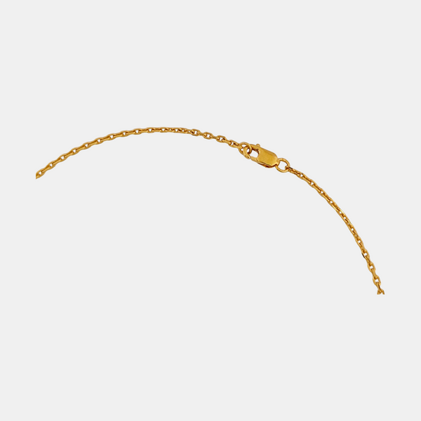 Pop H Metal Gold Necklace