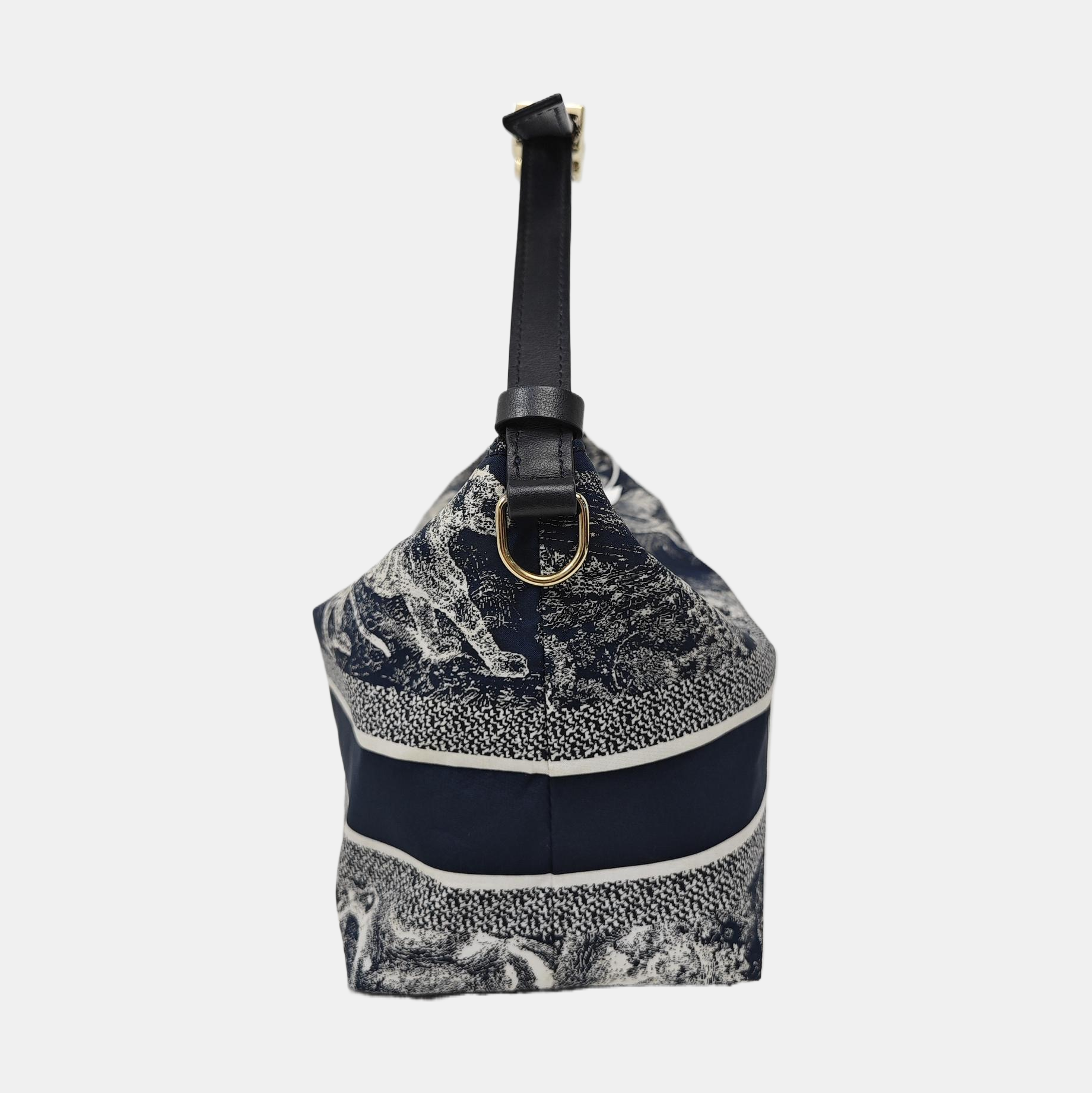Diortravel Nomad Medium Fabric Blue