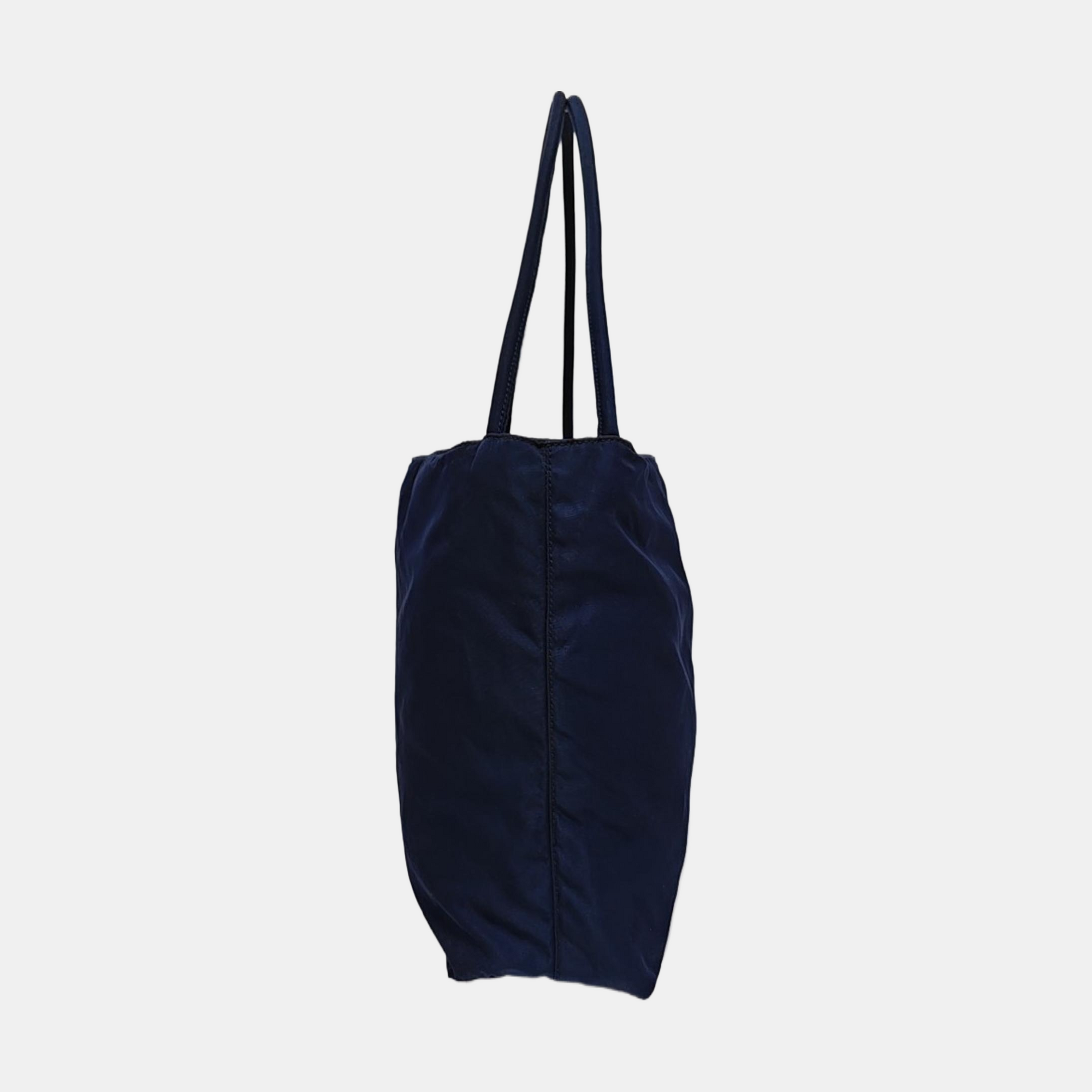Nylon Tote Bag Blue