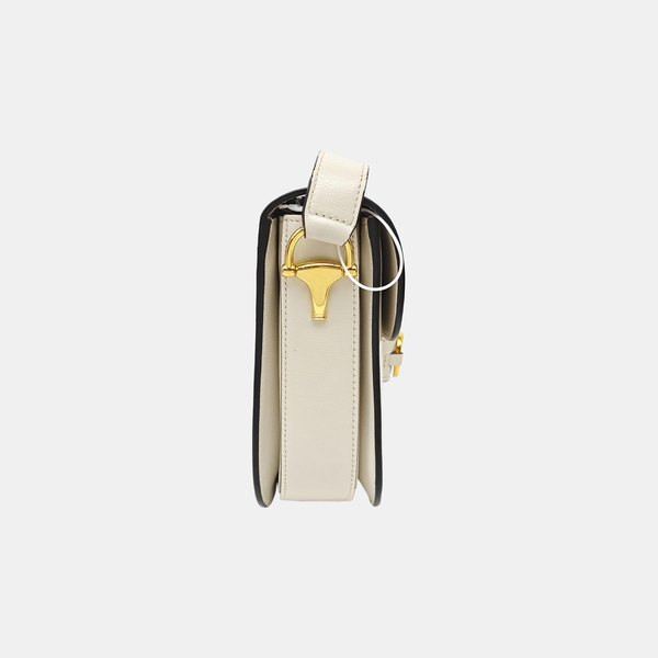 Horsebit 1955 Small Calfskin White