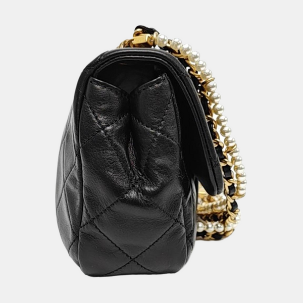 Quilted Calfskin Black