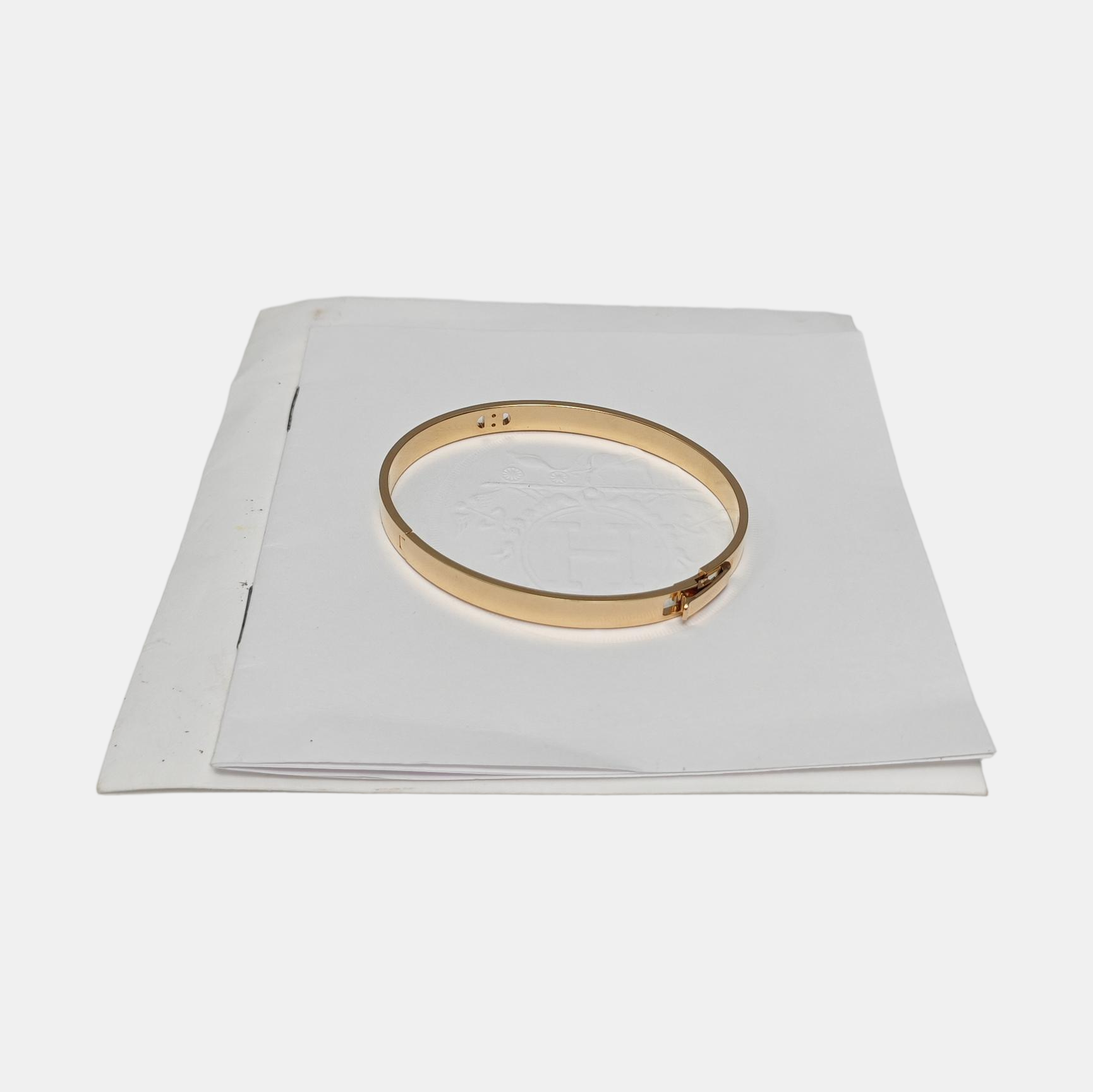 H D'ancre 18k Rose Gold Bangle