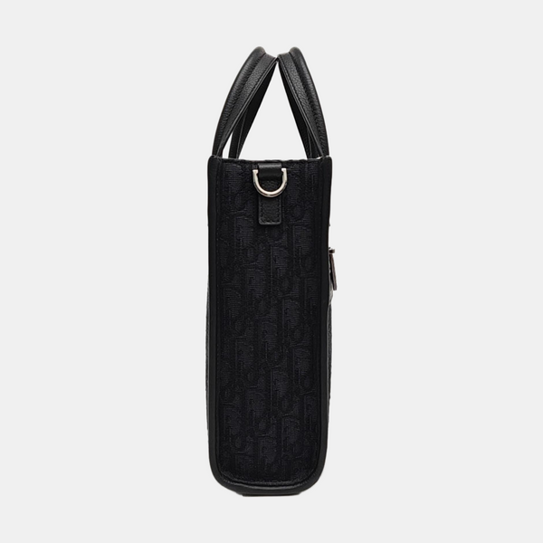 Safari Oblique Canvas Black