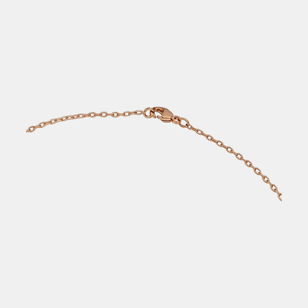 Pop H Metal Rose Gold Necklace