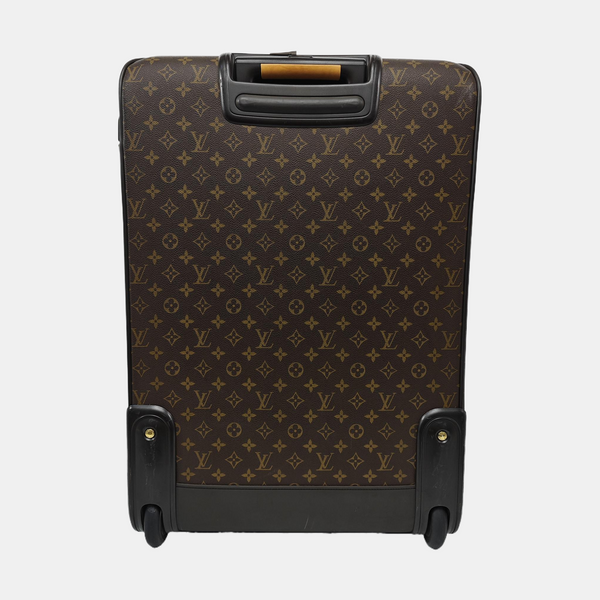 PEGASE 65 Monogram Coated Canvas Brown