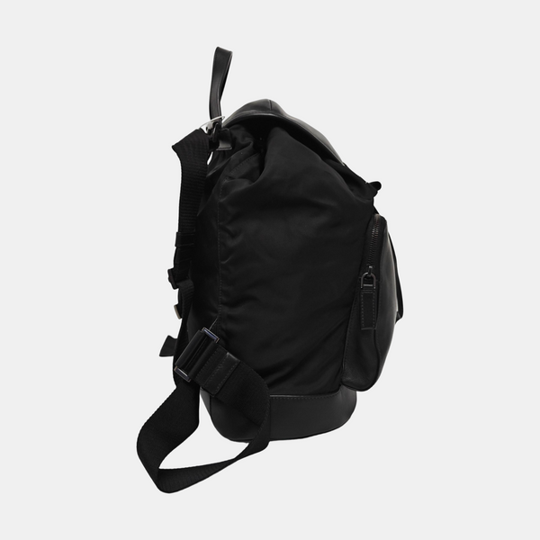 Nylon Backpack Black