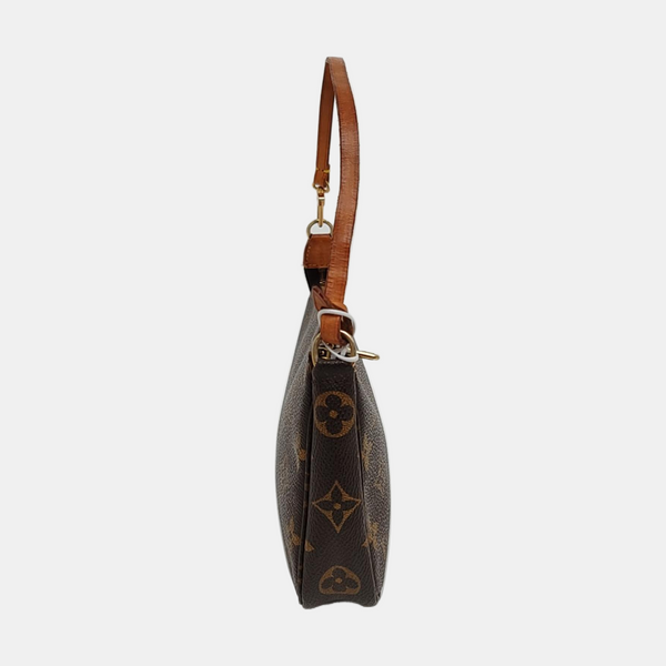 ACCESSOIRES Monogram Coated Canvas Brown