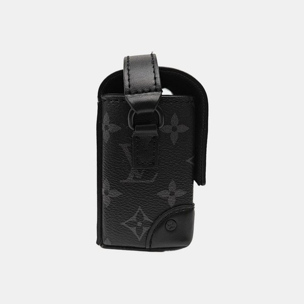 STEAMER Mini Monogram Coated Canvas Black