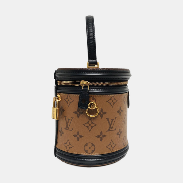 CANNES PM Monogram Coated Canvas Brown