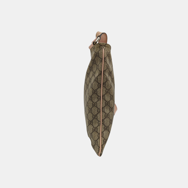 Monogram Coated Canvas Shoulder Bag Beige