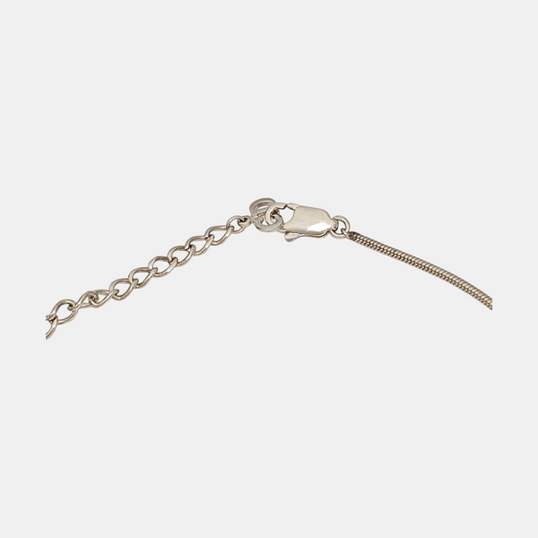 CD Swing Metal Silver Necklace