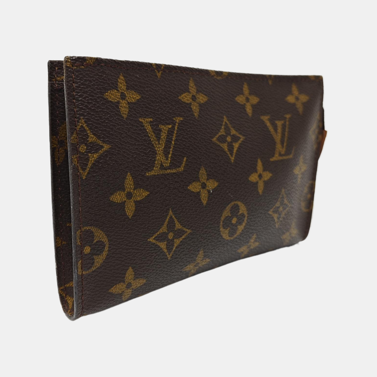 BUCKET Monogram Coated Canvas Brown