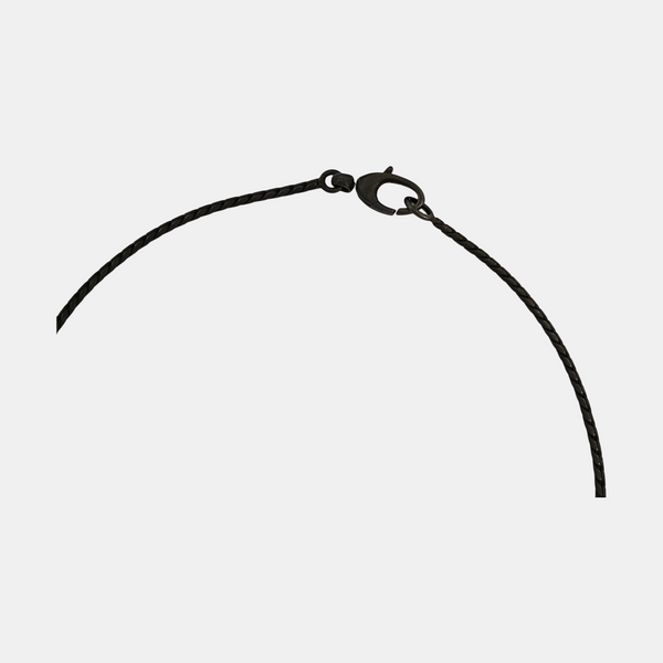 925 Sterling Silver Black Necklace