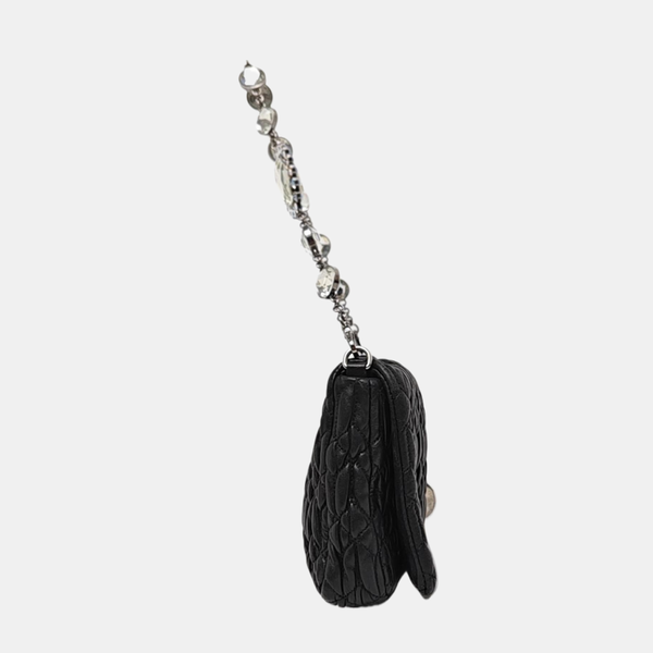 Lambskin Shoulder Bag Black