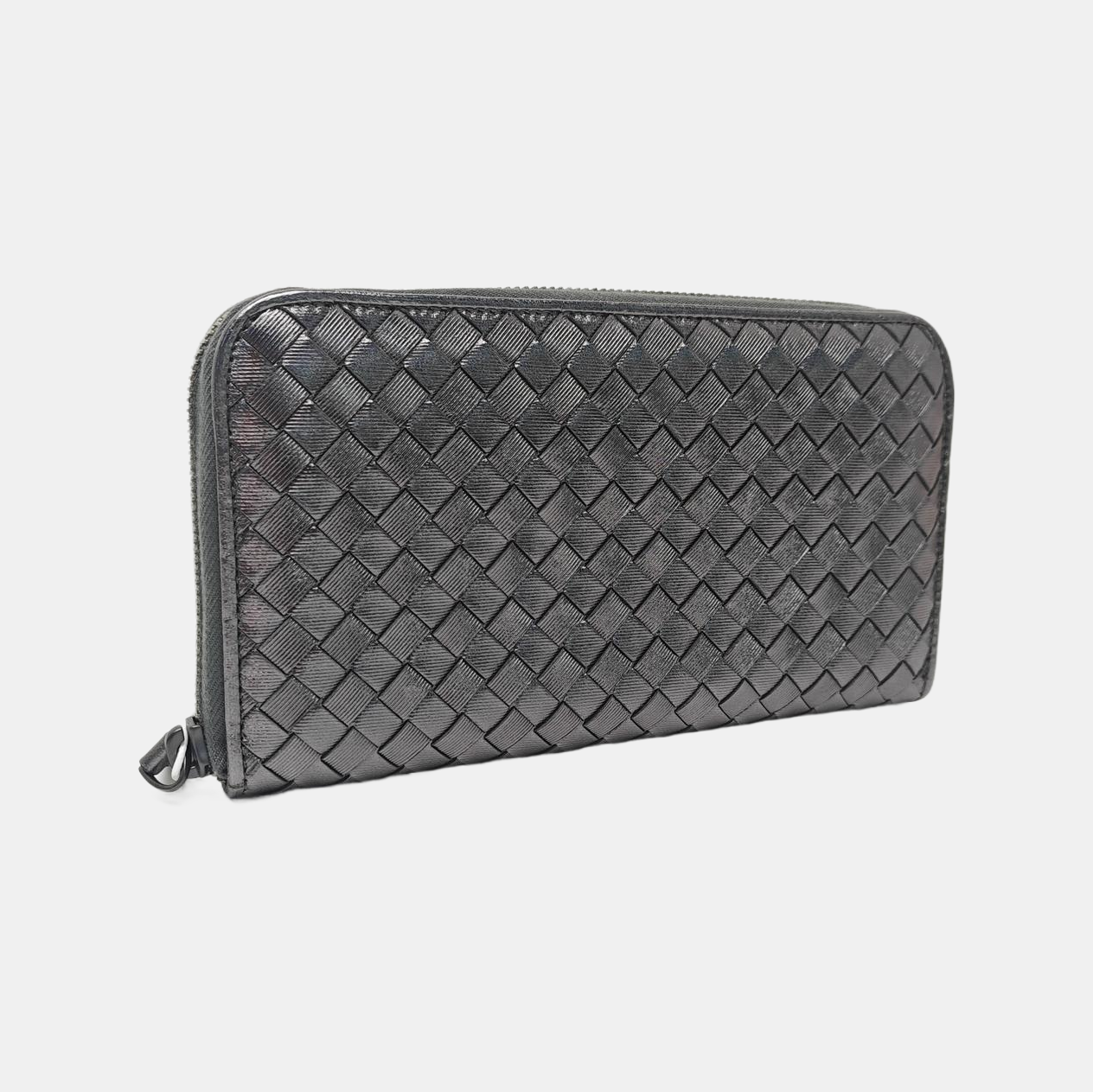 Calfskin Wallet Gray