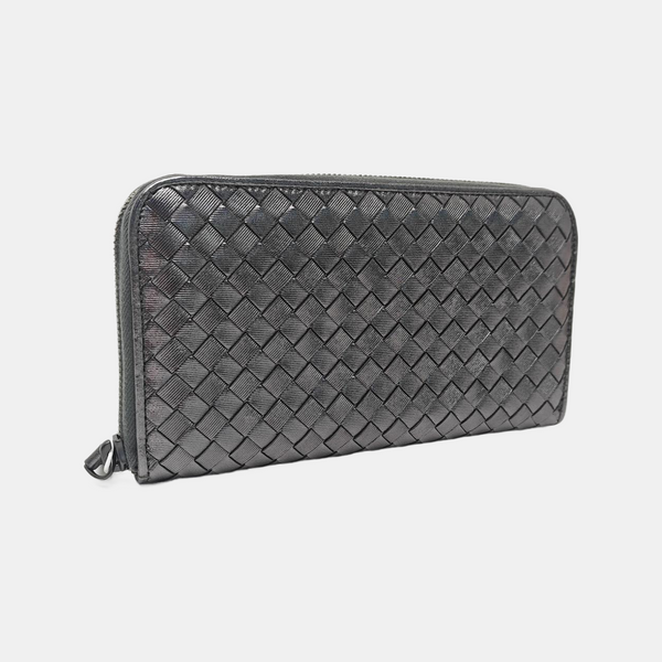 Calfskin Wallet Gray